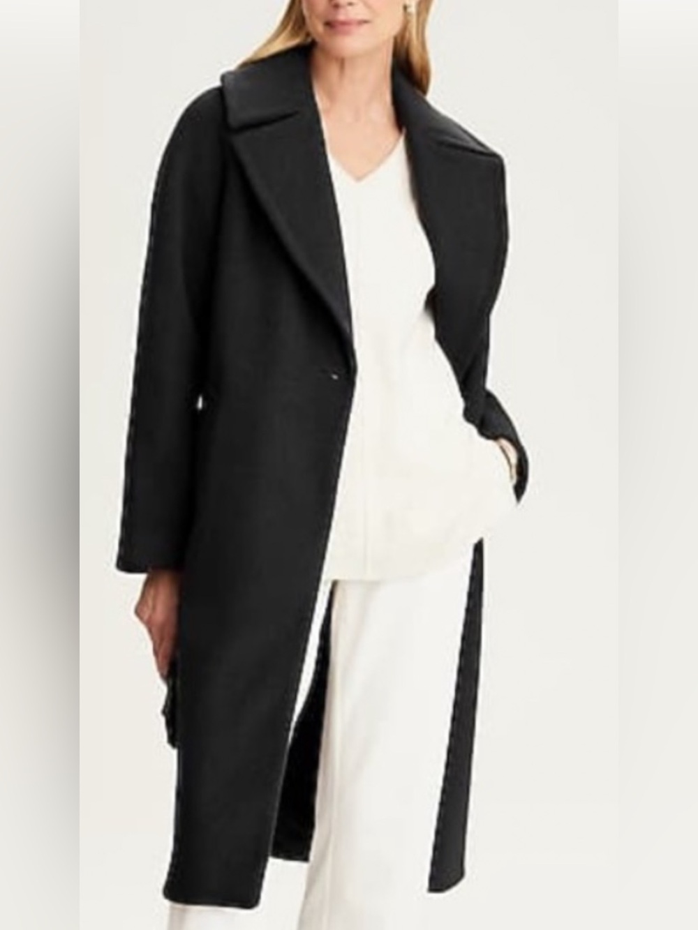 J. Jill Black Long Stylish Blazer